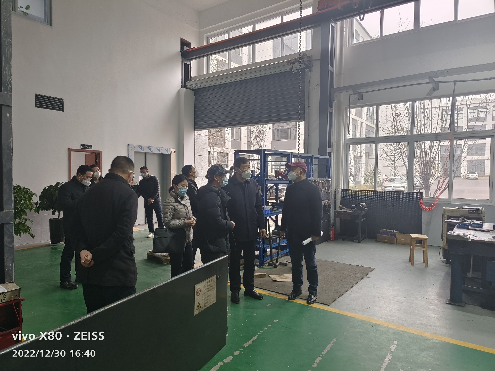 巴南區(qū)副區(qū)長楊亞平一行蒞臨我公司考察